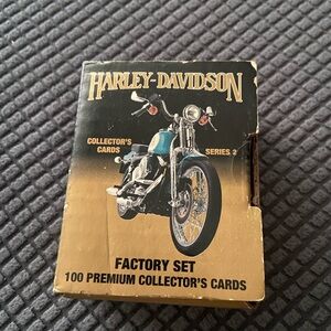 Harley-Davidson Gold and Black Collector Card Box